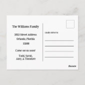 Gator auf der Go Moving Postkarte (Rückseite)