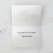 Gator Birthday Party! Karte (Innenseite)