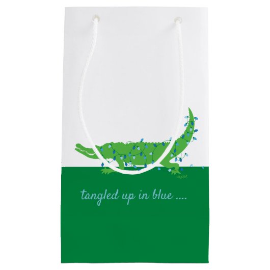 Gator Blues Kleine Glossbeutel Geschenktüte (Vorderseite)