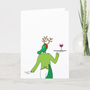 Gator Cheer Weihnachtskarte Feiertagskarte