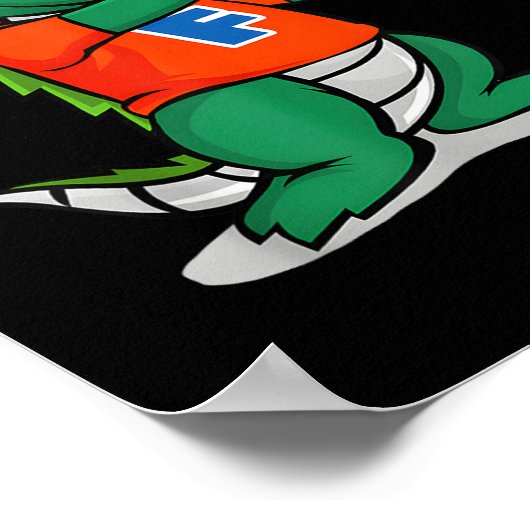 Gator Chomp Gator Boys Bleibe Hot Poster (Ecke)