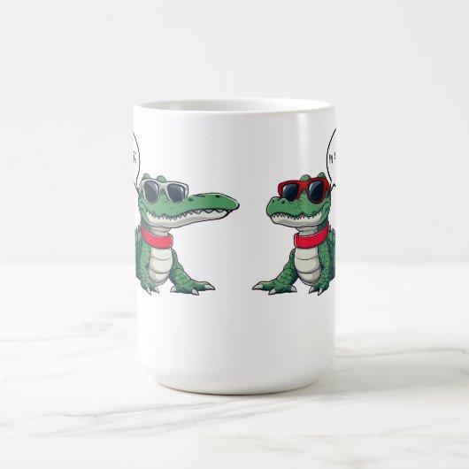 "Gator & Croc Pals" Kaffeetasse (Mittel)
