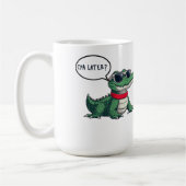 "Gator & Croc Pals" Kaffeetasse (Links)
