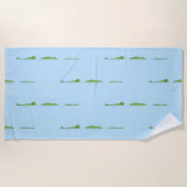 Gator Farm Strandtuch (Vorderseite)