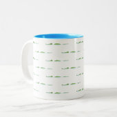 Gator Farm Zweifarbige Tasse (Vorderseite Links)