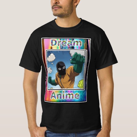 Gator Gamer Dream Anime T-Shirt (Vorderseite)