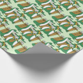 Gator Gather Geschenkpapier (Ecke)