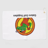 Gator Golf Handtuch (Horizontal)