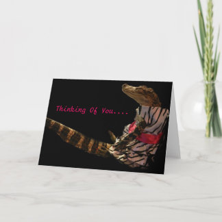 Gator Greetings - Denken Sie an Sie Karte