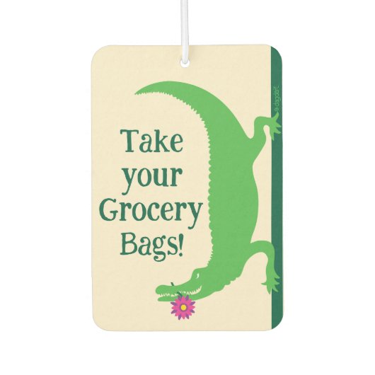 Gator Grocery Bag Erinnerung Autolufterfrischer (Vorderseite)