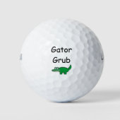 Gator Grub Alligator Crocodile Food Golfball (Vorderseite)