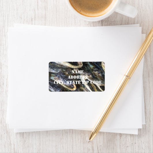Gator Head Address Labels Adressaufkleber (Insitu)