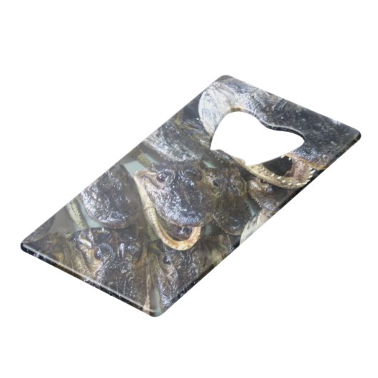 Gator Head Flaschenöffner (Rückseite Schrägansicht)