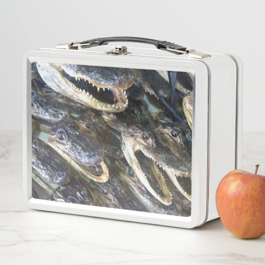 Gator Head Lunch Metall Brotdose (Beispiel)