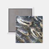 Gator Head Magnet (Vorderseite/Rückseite)