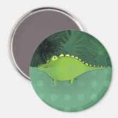 Gator im Sumpfmagazin Magnet (Vorderseite/Rückseite)