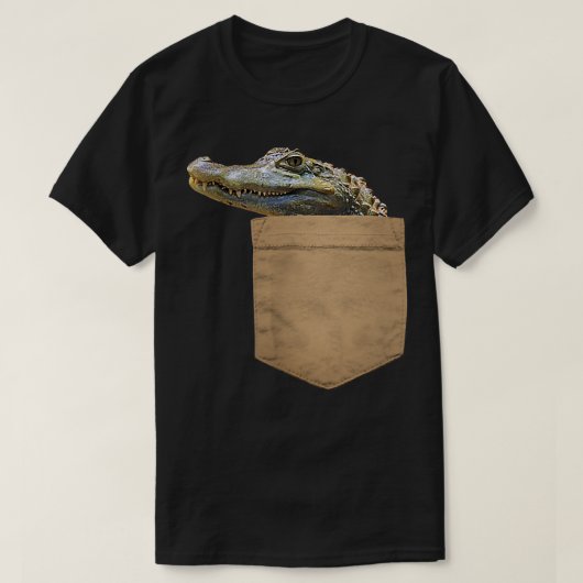 Gator Lover-Geschenkprogramm in meinem Pocket T-Shirt (Design vorne)