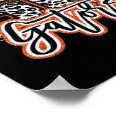 Gator Name Team Go Back To School Heart For Men Wo Poster (Ecke)