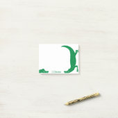 Gator Notes Custom Post-it Klebezettel (Auf Schreibtisch)