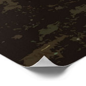 Gator Portrait Poster (Ecke)