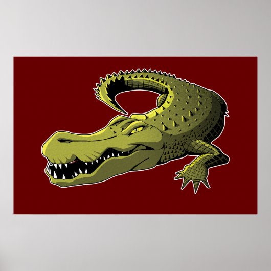 Gator-Poster Poster (Vorne)