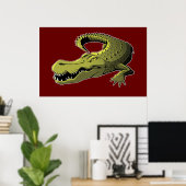 Gator-Poster Poster (Heimbüro)