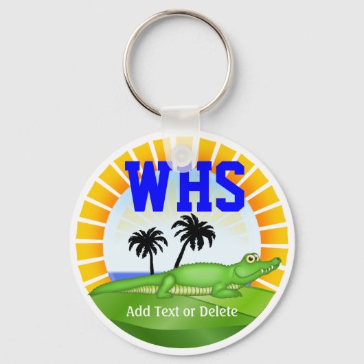 Gator-Schlüsselanhänger - SRF Schlüsselanhänger (Vorderseite)