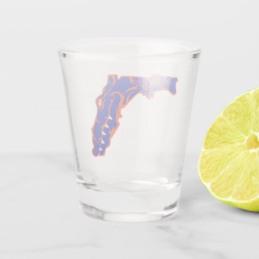 Gator Shot Schnapsglas (Rückseite)