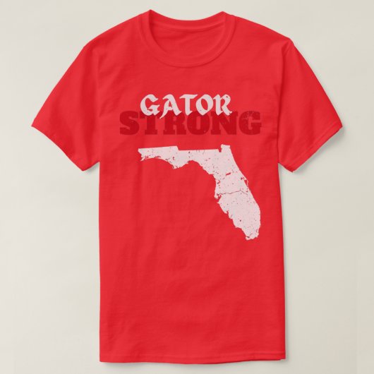Gator Strong Florida Staat Gator1 T-Shirt (Design vorne)