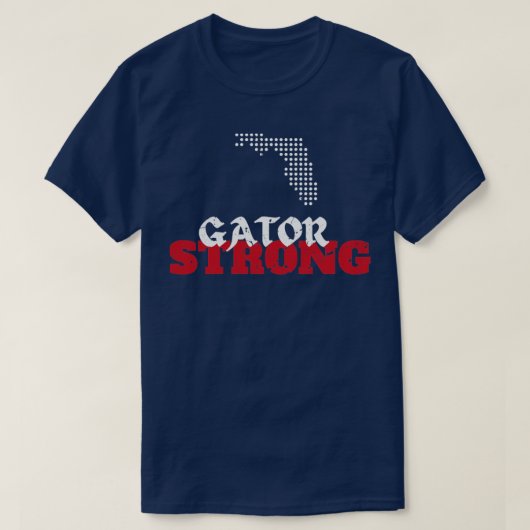 Gator Strong Florida Staat Gator3 T-Shirt (Design vorne)