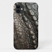 Gator Textur Case-Mate iPhone Hülle (Rückseite)
