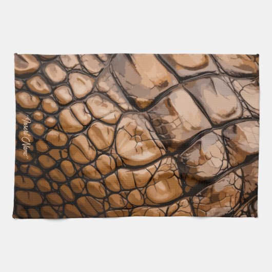 Gator Textur Geschirrtuch (Horizontal)