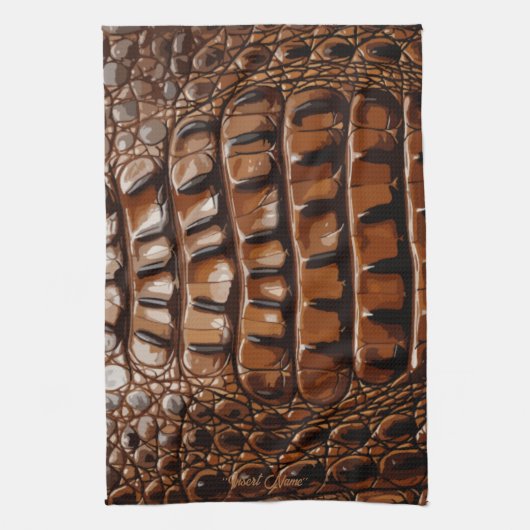 Gator Textur Geschirrtuch (Vertikal)