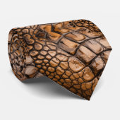Gator Textur Krawatte (Gerollt)