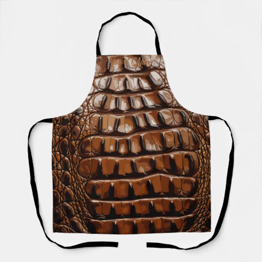 Gator Textur Schürze (Vorderseite)