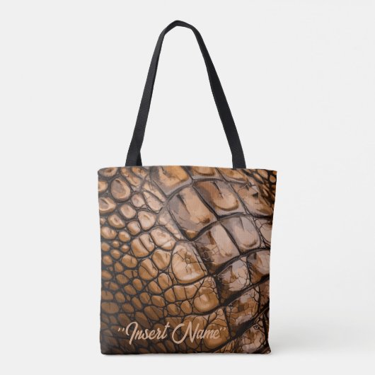 Gator Textur Tasche (Rückseite)