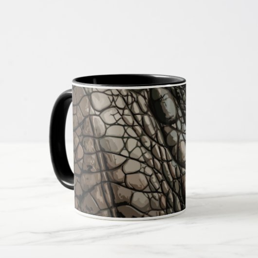 Gator Textur Tasse (Vorderseite Links)