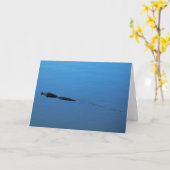 Gator Trail Card - Anpassbar Karte (Gelbe Blume)