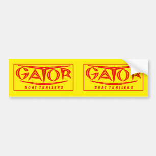Gator Trailer Fender Sticker Autoaufkleber