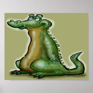 Gator Typ Poster