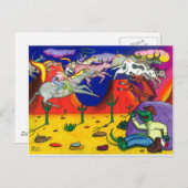 Gator und Ghost Riders Postkarte (Vorne/Hinten)