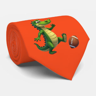 Gatoren-Team mit Fußball Krawatte