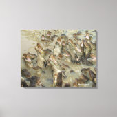 Gatorfütterung Leinwanddruck (Vorderseite)