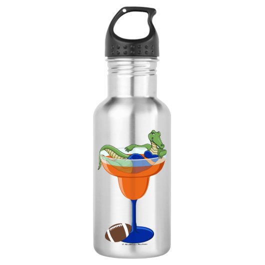 Gatorita Wasserflasche Edelstahlflasche (Vorderseite)