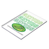 Gators Gators Notebook Notizblock (Linke Seite)