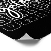 Gators Name Team Backto School Heart For Men Women Poster (Ecke)