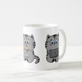 Gatos acogedores kaffeetasse (VorderseiteRechts)