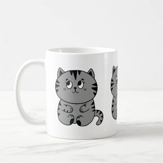 Gatos acogedores kaffeetasse (Links)