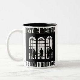 Gatsby-Angebot Zweifarbige Tasse