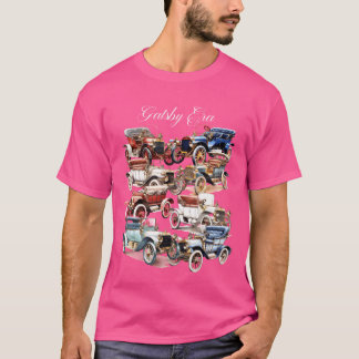 Gatsby-Ära Vintage-Autos Geschenk T-Shirt